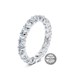 Swarovski Silver Ring NSR-2898-SWA